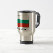 Mug De Voyage Drapeau Bulgarie (Devant droit)
