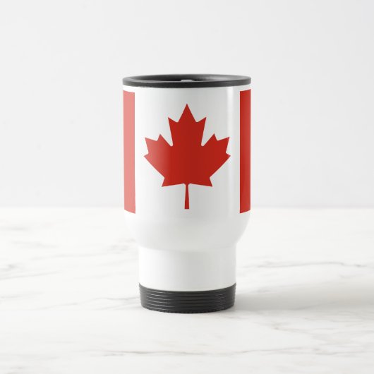 Mug De Voyage Drapeau canadien patriotique (Centre)