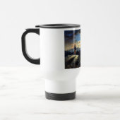 Mug De Voyage Drapeau céleste américain dans le ciel, Guerre civ (Gauche)