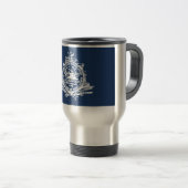 Mug De Voyage Drapeau Charleston, SC (Devant droit)