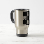 Mug De Voyage Drapeau Checkered (Devant gauche)