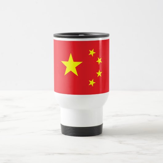 Mug De Voyage Drapeau Chinois (Centre)