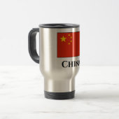 Mug De Voyage Drapeau chinois (Devant gauche)