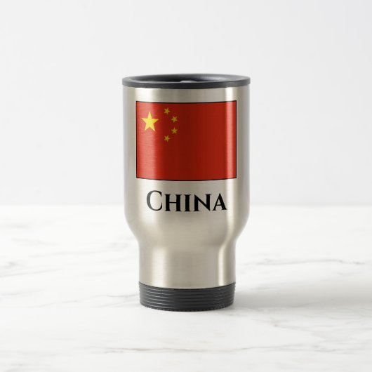 Mug De Voyage Drapeau chinois (Centre)