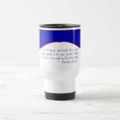 Mug De Voyage Drapeau chrétien inspiré (Centre)