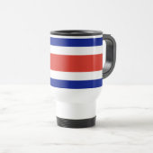 Mug De Voyage Drapeau civil du Costa Rica (Devant droit)