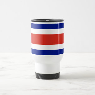 Mug De Voyage Drapeau civil du Costa Rica