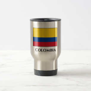 Mug De Voyage Drapeau Colombie (Colombie)