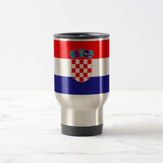 Mug De Voyage Drapeau croate (Centre)