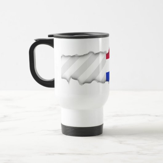 Mug De Voyage Drapeau croate (Gauche)