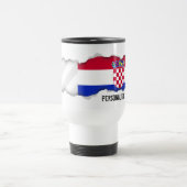 Mug De Voyage Drapeau croate (Centre)