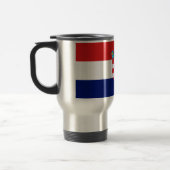 Mug De Voyage Drapeau croate - Trobojnica (Gauche)