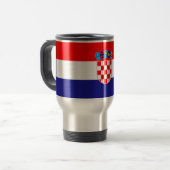 Mug De Voyage Drapeau Croatie (Devant gauche)