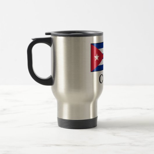 Mug De Voyage Drapeau cubain (Gauche)