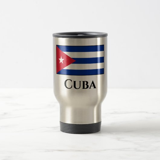 Mug De Voyage Drapeau cubain (Centre)