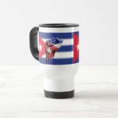 Mug De Voyage Drapeau cubain (Devant gauche)