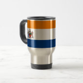 Mug De Voyage Drapeau d'Albany, New York (Devant gauche)
