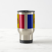 Mug De Voyage drapeau d'Andorre (Centre)