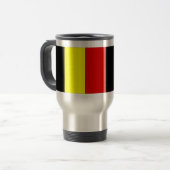 Mug De Voyage Drapeau de Belgique (Devant gauche)