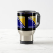 Mug De Voyage Drapeau de Bosnie-Herzégovine (Devant droit)