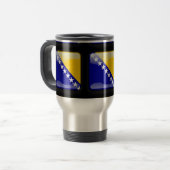 Mug De Voyage Drapeau de Bosnie-Herzégovine (Devant gauche)