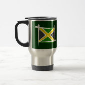 Mug De Voyage Drapeau de brosse de la Jamaïque (Gauche)