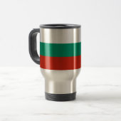 Mug De Voyage Drapeau de Bulgarie (Devant gauche)