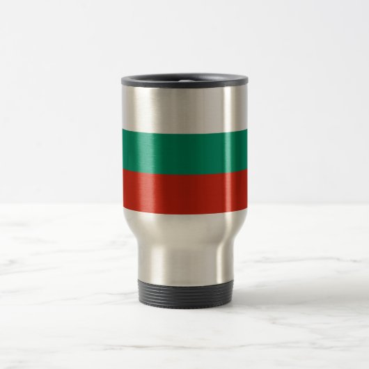 Mug De Voyage Drapeau de Bulgarie (Centre)