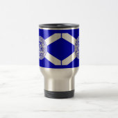 Mug De Voyage Drapeau de Charlotte, Caroline du Nord (Centre)