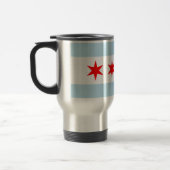 Mug De Voyage Drapeau de Chicago, l'Illinois (Gauche)