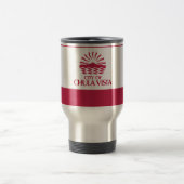 Mug De Voyage Drapeau de Chula Vista, Californie (Centre)