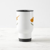 Mug De Voyage Drapeau de Chypre (Centre)