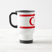 Mug De Voyage Drapeau de Chypre du Nord (Gauche)