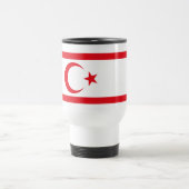 Mug De Voyage Drapeau de Chypre du Nord (Centre)