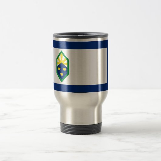 Mug De Voyage Drapeau de Colorado Springs (Centre)