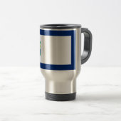 Mug De Voyage Drapeau de Colorado Springs, Colorado (Devant droit)