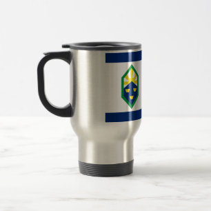Mug De Voyage Drapeau de Colorado Springs, Colorado