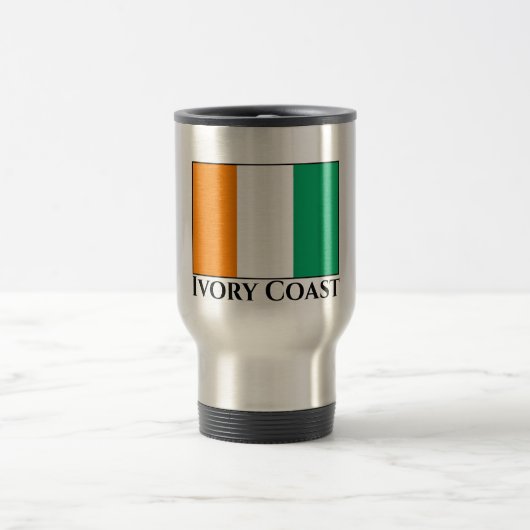 Mug De Voyage Drapeau de Côte d'Ivoire (Centre)