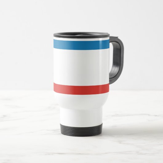 Mug De Voyage Drapeau de Crimée (Devant droit)