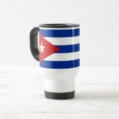 Mug De Voyage Drapeau de Cuba (Devant gauche)
