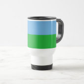 Mug De Voyage Drapeau de Djibouti (Devant droit)
