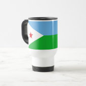 Mug De Voyage Drapeau de Djibouti (Devant gauche)
