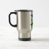 Mug De Voyage Drapeau de Djibouti (Gauche)
