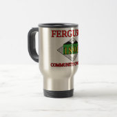 Mug De Voyage Drapeau de Ferguson, Missouri (Devant gauche)
