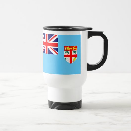 Mug De Voyage Drapeau de Fidji (Droite)