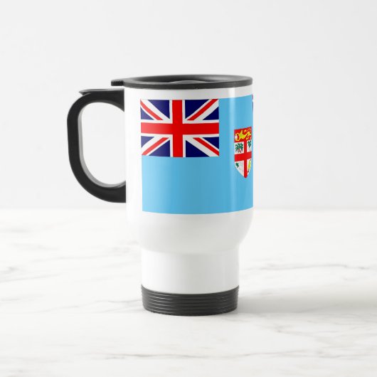 Mug De Voyage Drapeau de Fidji (Gauche)