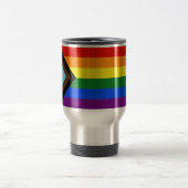 Mug De Voyage Drapeau de fierté Progress Pride de SlipperyJoe si (Centre)