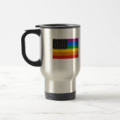 Mug De Voyage Drapeau de gay pride (Gauche)
