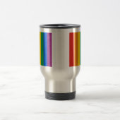 Mug De Voyage Drapeau de gay pride (Centre)