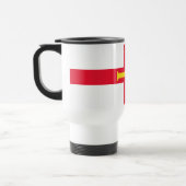 Mug De Voyage Drapeau de Guernesey (Gauche)
